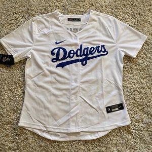 Dodgers #22 Kershaw Nike White Women’s XL